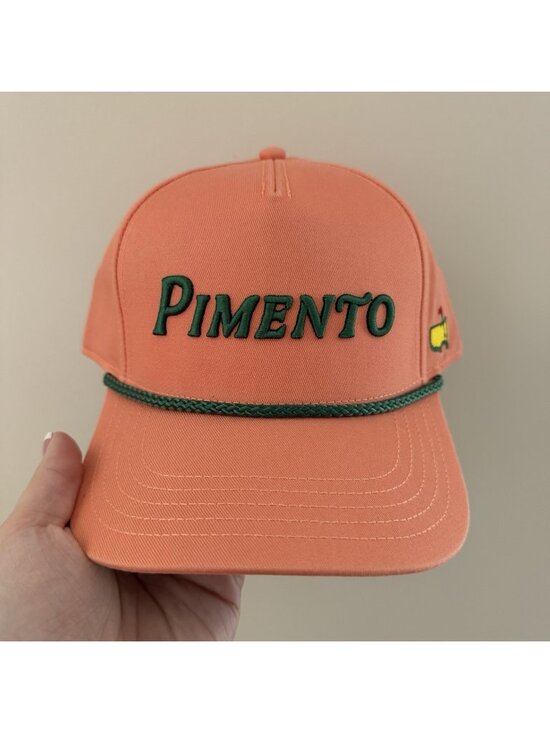 Masters Other - Masters Golf 2026 Hat Pimento Orange Snapback New